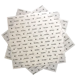 Papier Ingraissable Personnalisé (Logo)