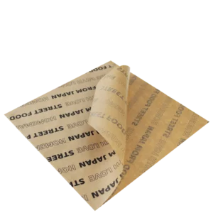 Papier Burger Personnalisé Double Couche
