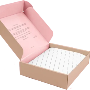 Boîte E-shop (Impression Intérieure Papier de Soie)