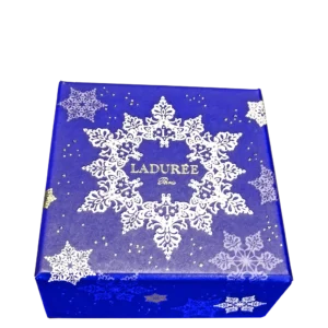Boîte Luxe Alimentaire (Dorure + Paillettes)