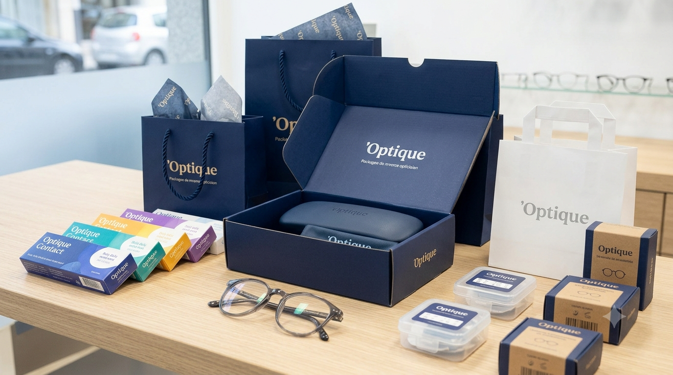 Packaging Optique à Casablanca : Le Guide Complet pour Choisir vos Emballages de Lunetterie en 2026